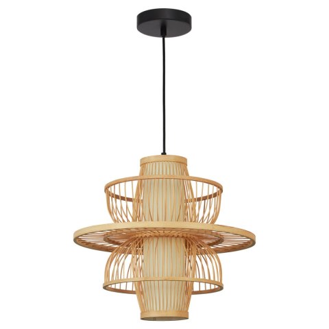 Ratanowa lampa wisząca Astra naturalna 1xE27 Ratanowa lampa wisząca Astra naturalna 1xE27