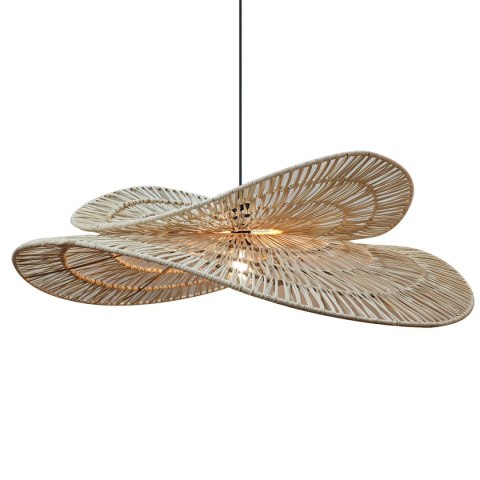 Rattanowa lampa wisząca Raya naturalna 1xE27 Rattanowa lampa wisząca Raya naturalna 1xE27