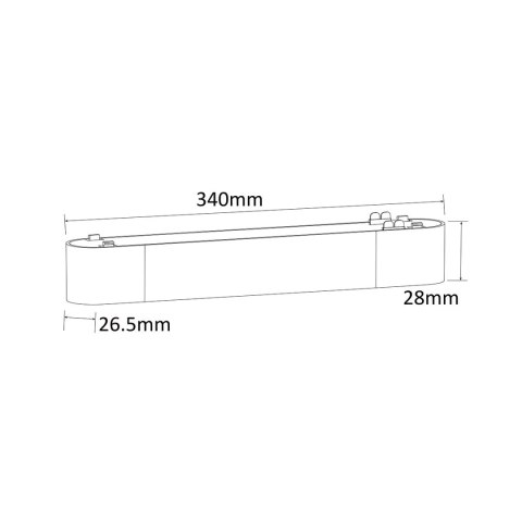 Zasilacz 100W Magnetic Slim biały Zasilacz 100W Magnetic Slim biały