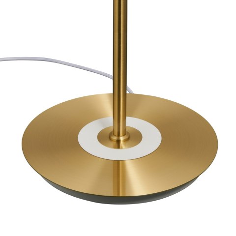 Lampa podłogowa ARTDECO biało - złota 162 cm Lampa podłogowa ARTDECO biało - złota 162 cm