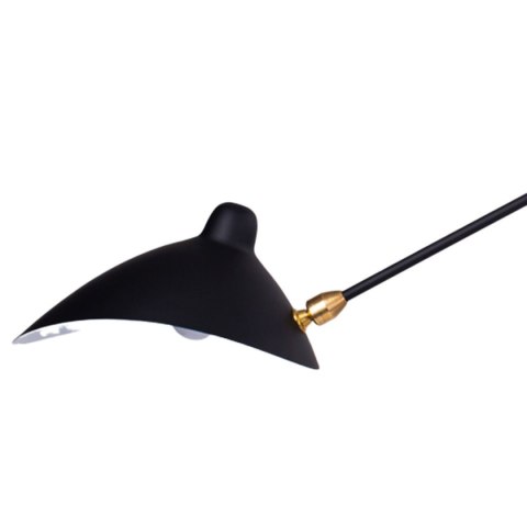 Lampa podłogowa CRANE-F1 czarna 160 cm Lampa podłogowa CRANE-F1 czarna 160 cm