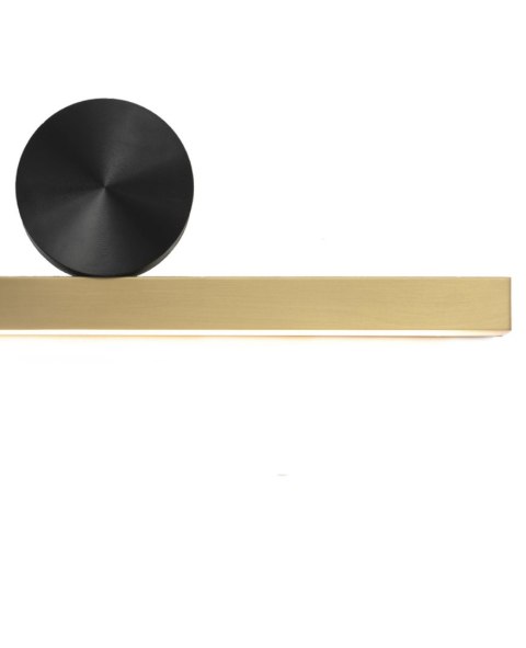 Lampa ścienna BOOGIE LED złoto czarna 45 cm Lampa ścienna BOOGIE LED złoto czarna 45 cm