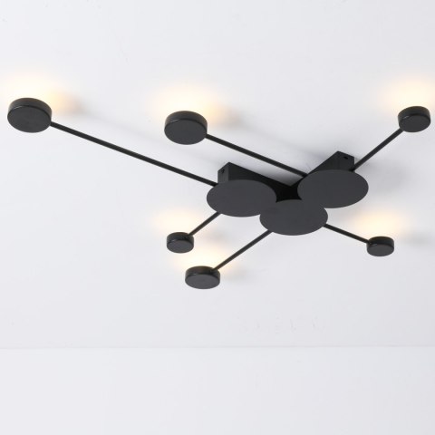 Lampa ścienna CLEX - 6 LED czarna 89 cm Lampa ścienna CLEX - 6 LED czarna 89 cm