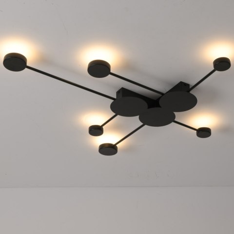 Lampa ścienna CLEX - 6 LED czarna 89 cm Lampa ścienna CLEX - 6 LED czarna 89 cm