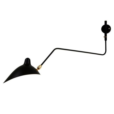 Lampa ścienna CRANE-1W czarna 99 cm Lampa ścienna CRANE-1W czarna 99 cm