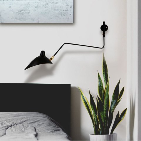 Lampa ścienna CRANE-1W czarna 99 cm Lampa ścienna CRANE-1W czarna 99 cm