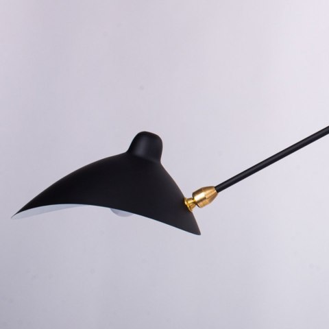Lampa ścienna CRANE-2W czarna 175 cm Lampa ścienna CRANE-2W czarna 175 cm