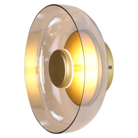 Lampa ścienna DISCO LED złota 23 cm Lampa ścienna DISCO LED złota 23 cm