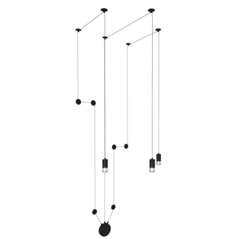 Lampa ścienna LINEA-3 WALL czarna Lampa ścienna LINEA-3 WALL czarna