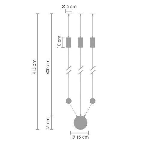 Lampa ścienna LINEA-3 WALL czarna Lampa ścienna LINEA-3 WALL czarna