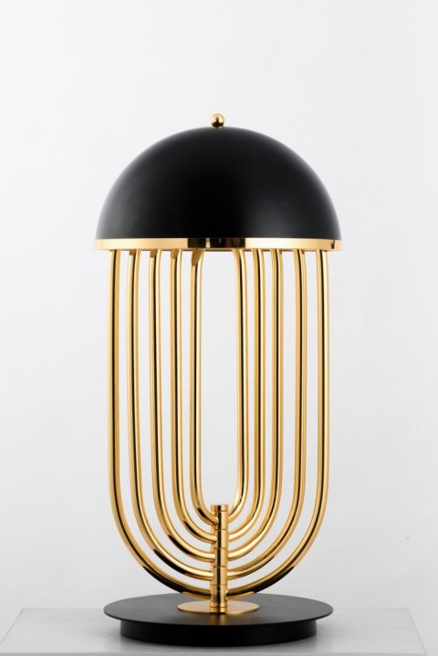 Lampa stołowa DOLCE VITA czarno złota 60 cm Lampa stołowa DOLCE VITA czarno złota 60 cm