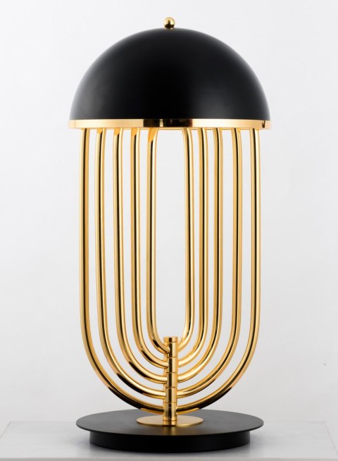 Lampa stołowa DOLCE VITA czarno złota 60 cm Lampa stołowa DOLCE VITA czarno złota 60 cm