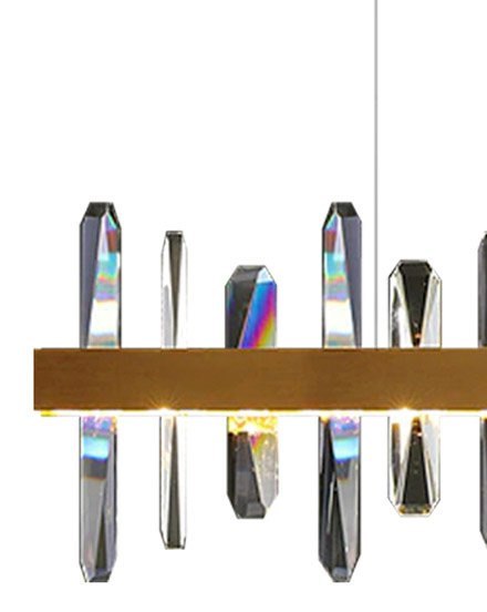 Lampa wisząca ARCTIC LED złota 100 cm Lampa wisząca ARCTIC LED złota 100 cm