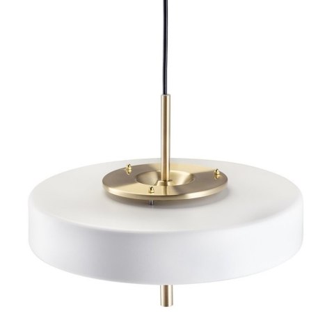 Lampa wisząca ARTDECO biało - złota 35 cm Lampa wisząca ARTDECO biało - złota 35 cm