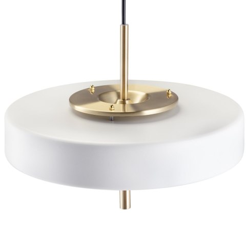 Lampa wisząca ARTDECO biało - złota 35 cm Lampa wisząca ARTDECO biało - złota 35 cm