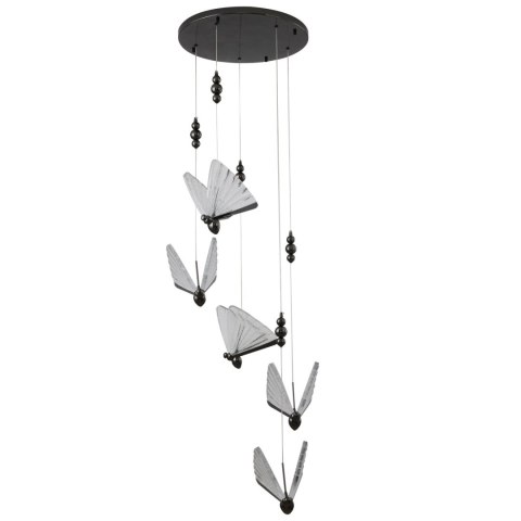 Lampa wisząca BEE LAMP 5 LED czarna 45 cm Lampa wisząca BEE LAMP 5 LED czarna 45 cm