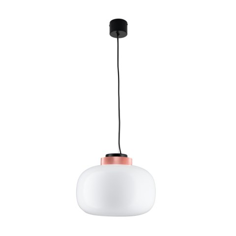 Lampa wisząca BOOM LED biało miedziana 35 cm Lampa wisząca BOOM LED biało miedziana 35 cm