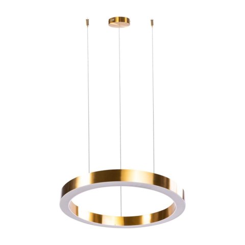 Lampa wisząca CIRCLE 40+60 LED mosiądz na 1 podsufitce Lampa wisząca CIRCLE 40+60 LED mosiądz na 1 podsufitce