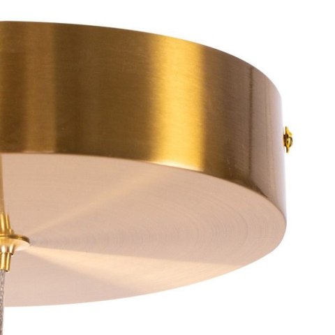 Lampa wisząca CIRCLE 40+60 LED mosiądz na 1 podsufitce Lampa wisząca CIRCLE 40+60 LED mosiądz na 1 podsufitce