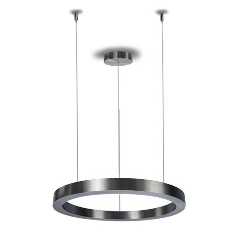 Lampa wisząca CIRCLE 60 LED nikiel szczotkowany 60 cm Lampa wisząca CIRCLE 60 LED nikiel szczotkowany 60 cm