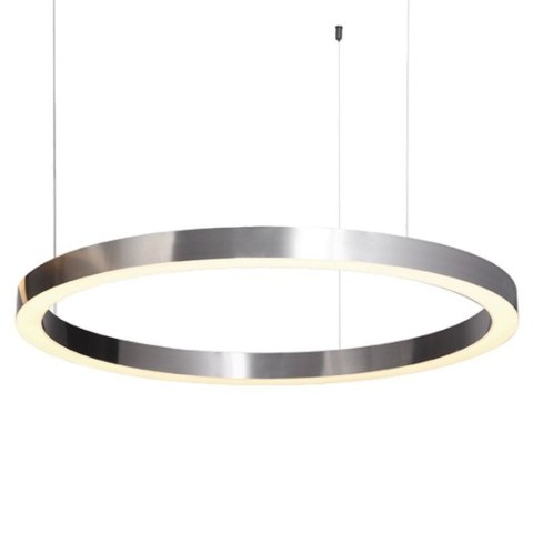 Lampa wisząca CIRCLE 80 LED nikiel szczotkowany 80 cm Lampa wisząca CIRCLE 80 LED nikiel szczotkowany 80 cm