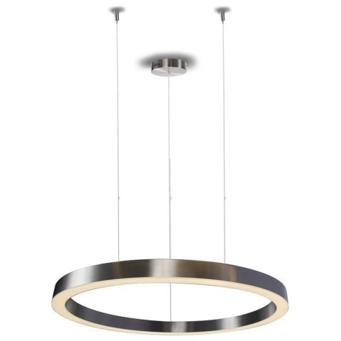 Lampa wisząca CIRCLE 80 LED nikiel szczotkowany 80 cm Lampa wisząca CIRCLE 80 LED nikiel szczotkowany 80 cm