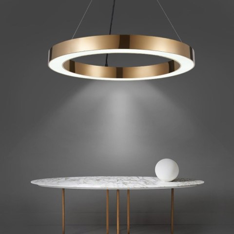 Lampa wisząca CIRCLE 80 LED tytanowy 80 cm Lampa wisząca CIRCLE 80 LED tytanowy 80 cm