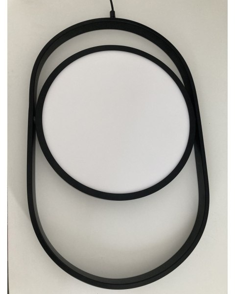 Lampa wisząca ELIPSE L LED czarna 65 cm Lampa wisząca ELIPSE L LED czarna 65 cm