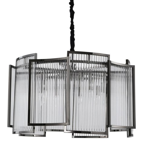 Lampa wisząca IMPERIO czarna 80 cm Lampa wisząca IMPERIO czarna 80 cm