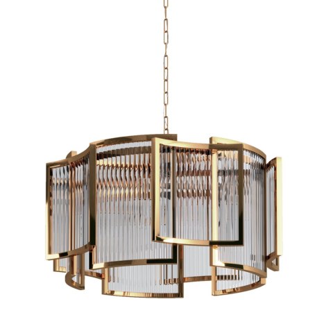 Lampa wisząca IMPERIO złota 80 cm Lampa wisząca IMPERIO złota 80 cm