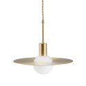 Lampa wisząca JUPITER złota 30 cm