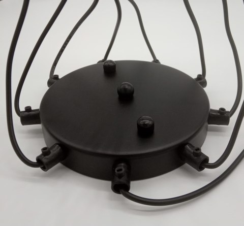 Lampa wisząca LINEA-9 czarna Lampa wisząca LINEA-9 czarna