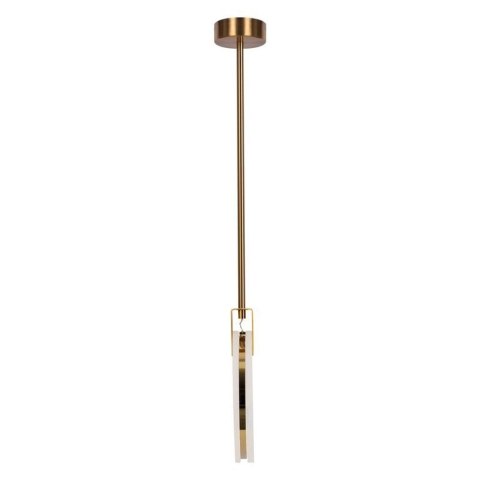 Lampa wisząca MARBLE LED marmurowo złota 24 cm Lampa wisząca MARBLE LED marmurowo złota 24 cm
