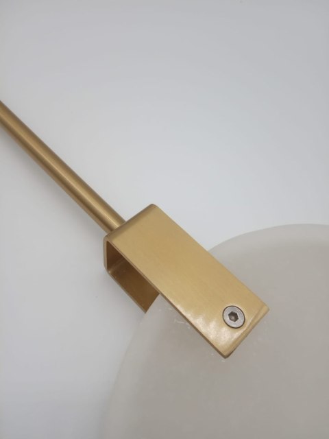 Lampa wisząca MARBLE LED marmurowo złota 24 cm Lampa wisząca MARBLE LED marmurowo złota 24 cm