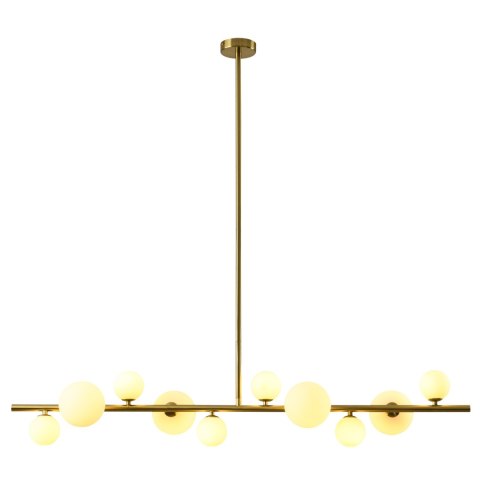 Lampa wisząca MILKY DROP złota 120 cm Lampa wisząca MILKY DROP złota 120 cm