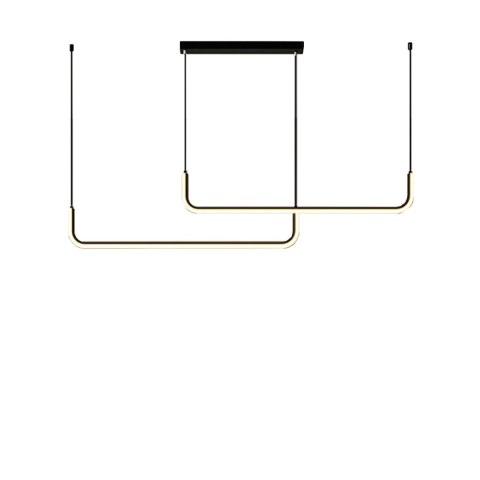 Lampa wisząca MINIMA-1 LED czarna 120 cm Lampa wisząca MINIMA-1 LED czarna 120 cm