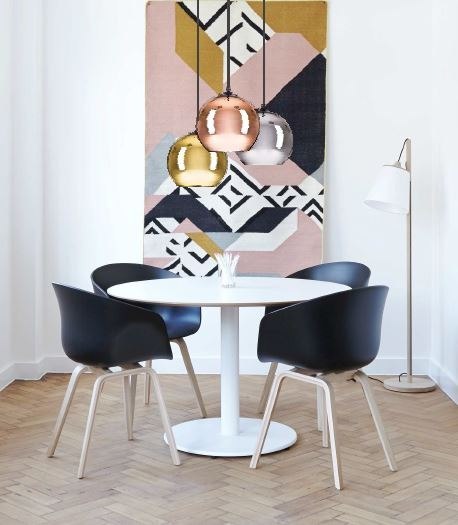 Lampa wisząca MIRROR GLOW - L chrom 40 cm Lampa wisząca MIRROR GLOW - L chrom 40 cm