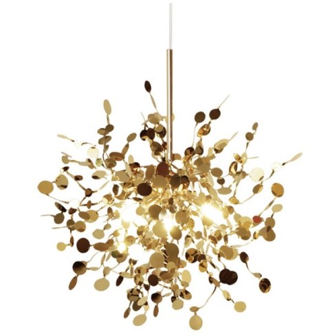 Lampa wisząca MONETTI chrom 40 cm Lampa wisząca MONETTI chrom 40 cm
