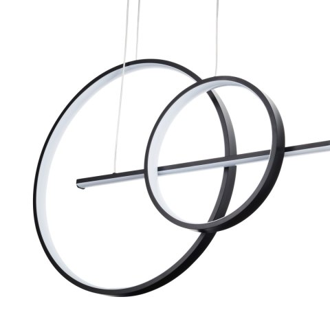 Lampa wisząca NEW AGE LED czarna 120 cm Lampa wisząca NEW AGE LED czarna 120 cm
