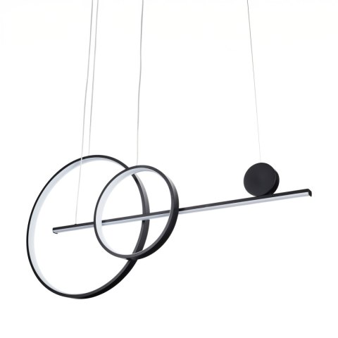 Lampa wisząca NEW AGE LED czarna 120 cm Lampa wisząca NEW AGE LED czarna 120 cm