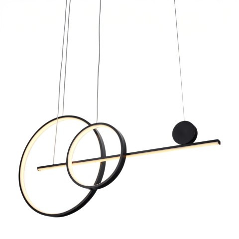 Lampa wisząca NEW AGE LED czarna 120 cm Lampa wisząca NEW AGE LED czarna 120 cm
