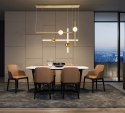 Lampa wisząca O-LINE LED 93 cm mosiądz