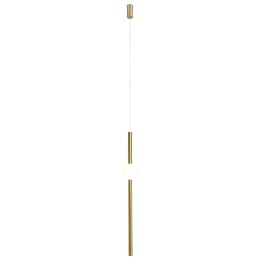 Lampa wisząca O-LINE LED 93 cm mosiądz