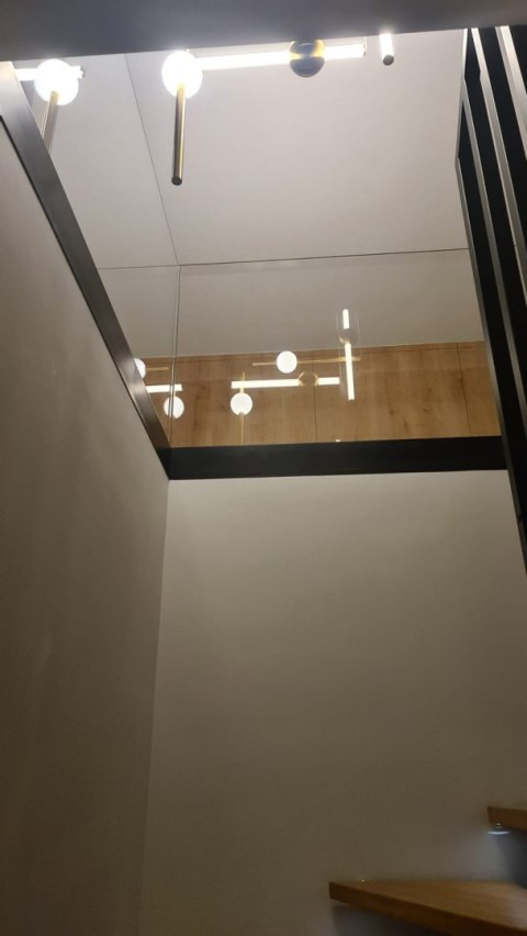 Lampa wisząca O-LINE S-4 LED mosiądz 79 cm Lampa wisząca O-LINE S-4 LED mosiądz 79 cm