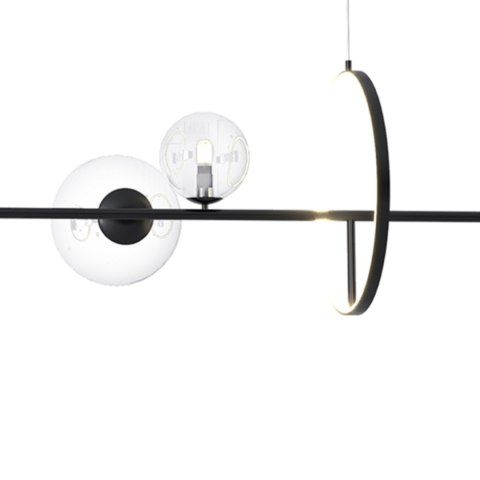 Lampa wisząca ORION LONG-120 czarna 120 cm Lampa wisząca ORION LONG-120 czarna 120 cm