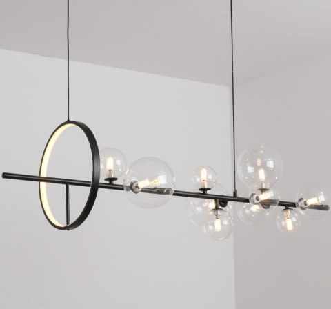 Lampa wisząca ORION LONG-120 czarna 120 cm Lampa wisząca ORION LONG-120 czarna 120 cm