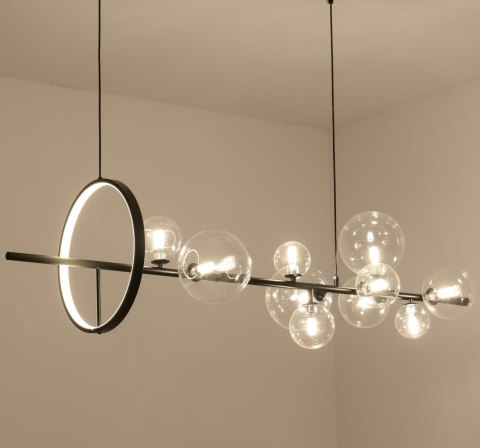 Lampa wisząca ORION LONG-120 czarna 120 cm Lampa wisząca ORION LONG-120 czarna 120 cm