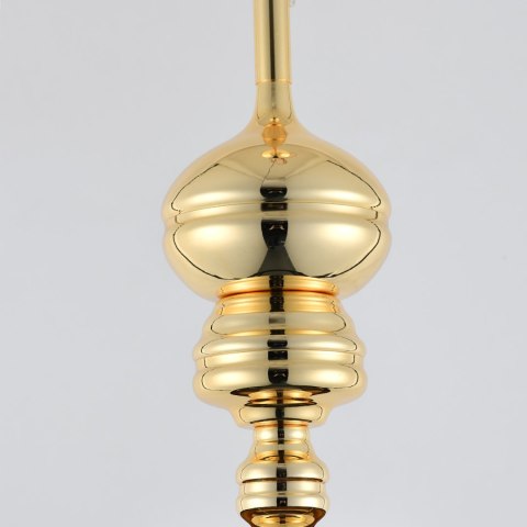 Lampa wisząca QUEEN-1 złota 18 cm Lampa wisząca QUEEN-1 złota 18 cm
