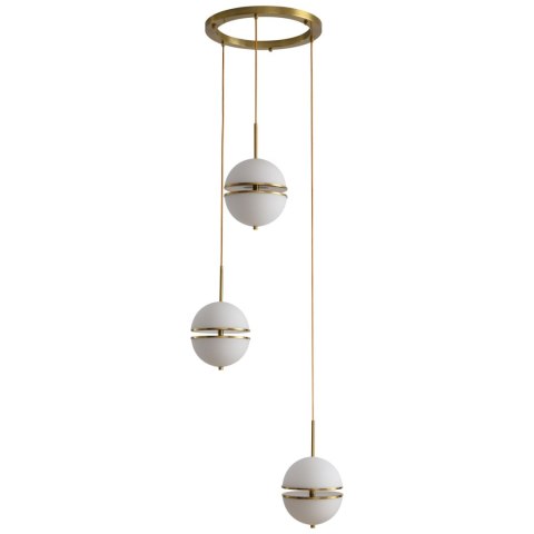 Lampa wisząca SFERA-3 LED złota 50 cm Lampa wisząca SFERA-3 LED złota 50 cm
