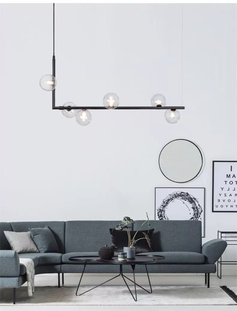 Lampa wisząca SIMPLY czarna 90 cm Lampa wisząca SIMPLY czarna 90 cm